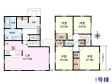 1号棟 間取図 【立川市西砂町3丁目】 1号棟 間取図 【立川市西砂町3丁目】