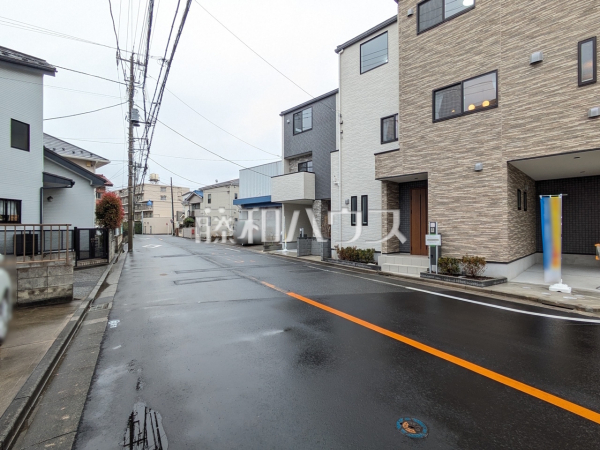 接道状況および現場風景 【川口市西青木2丁目】 接道状況および現場風景 【川口市西青木2丁目】