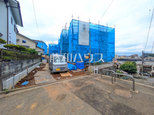 接道状況および現場風景 【八王子市上野町】