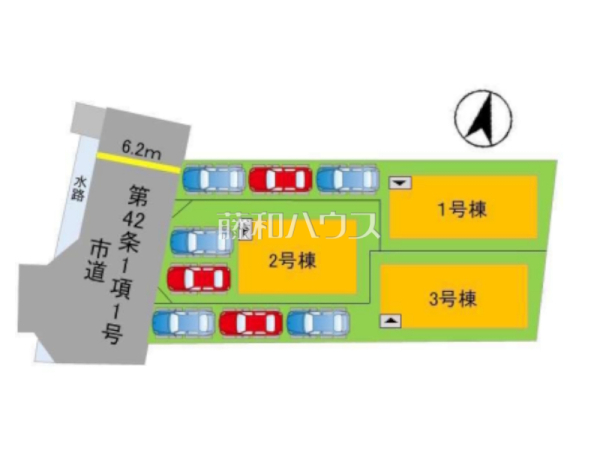 全体区画図 【福岡市早良区次郎丸4丁目】 全体区画図 【福岡市早良区次郎丸4丁目】