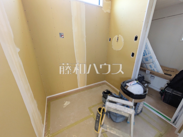 2号棟 洗面室(施工中) 【福岡市早良区次郎丸4丁目】 2号棟 洗面室(施工中) 【福岡市早良区次郎丸4丁目】