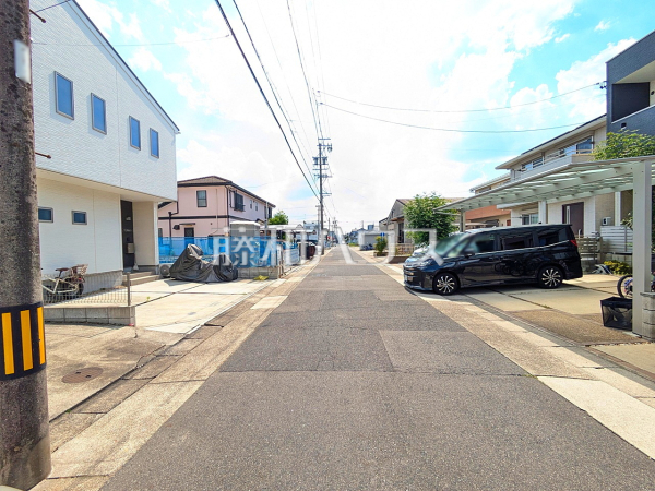 接道状況および現場風景 【名古屋市守山区太田井】 接道状況および現場風景 【名古屋市守山区太田井】
