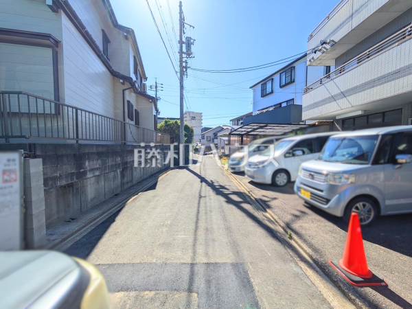 接道状況および現場風景 【名古屋市守山区守山2丁目】 接道状況および現場風景 【名古屋市守山区守山2丁目】