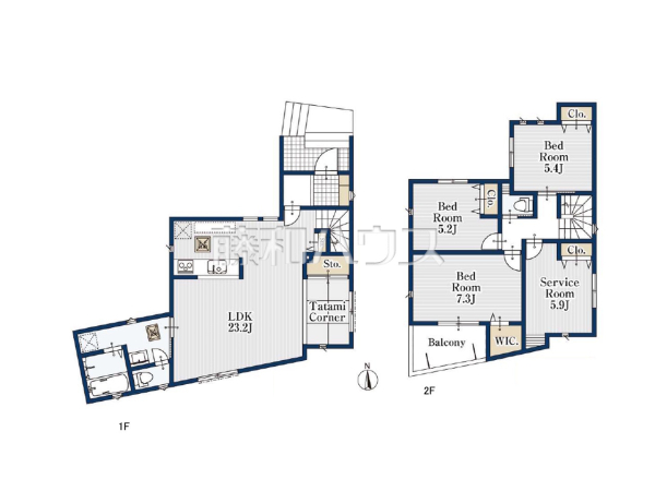間取図 【名古屋市守山区守山2丁目】 間取図 【名古屋市守山区守山2丁目】
