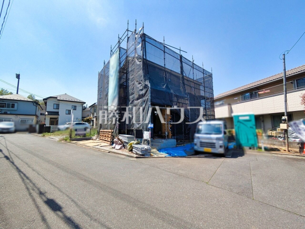 接道状況および現場風景 【八王子市上柚木】 接道状況および現場風景 【八王子市上柚木】