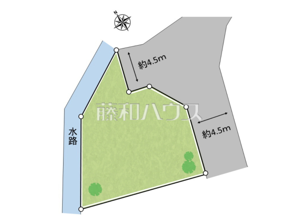 区画図 【八王子市上柚木】 区画図 【八王子市上柚木】
