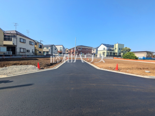 接道状況および現場風景 【立川市砂川町8丁目】
