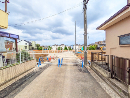 接道状況および現場風景 【立川市砂川町8丁目】/撮影日2026/05/08