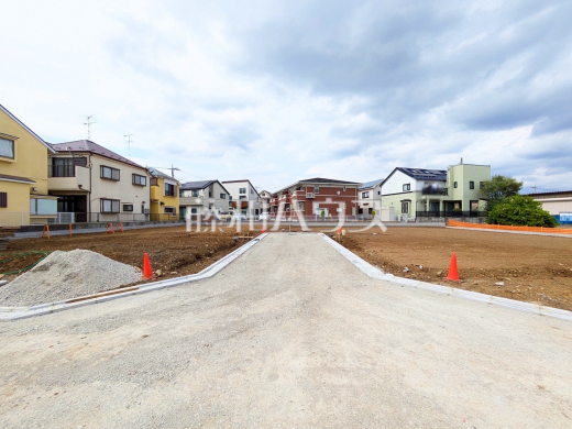 接道状況および現場風景 【立川市砂川町8丁目】