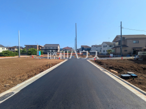 接道状況および現場風景