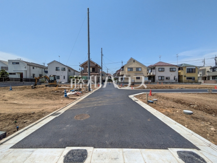 接道状況および現場風景 【立川市砂川町8丁目】/撮影日2026/05/19
