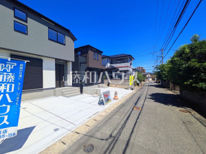 接道状況および現場風景