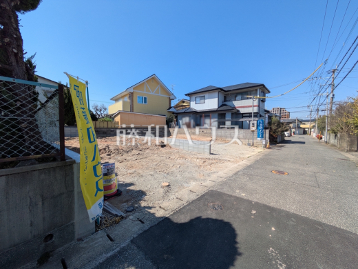 接道状況および現場風景 【福岡市城南区樋井川2丁目】