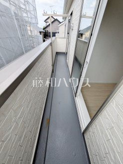 6号棟 バルコニー 【調布市富士見町3丁目】/撮影日2026/08/20