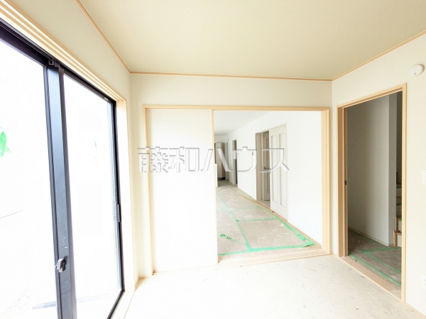 B号棟 和室(施工中) 【与那原町字与那原】 B号棟 和室(施工中) 【与那原町字与那原】