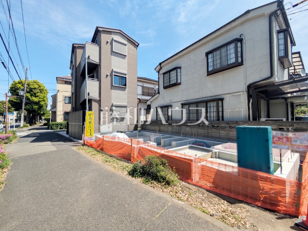 接道状況および現場風景 【調布市富士見町2丁目】 接道状況および現場風景 【調布市富士見町2丁目】