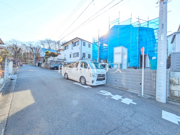 接道状況および現場風景 【八王子市丸山町】 接道状況および現場風景 【八王子市丸山町】