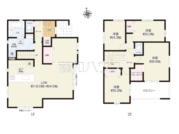 間取図 【八王子市丸山町】 間取図 【八王子市丸山町】