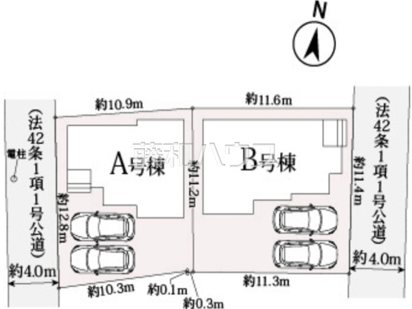 全体区画図 【春日井市大手田酉町3丁目】 全体区画図 【春日井市大手田酉町3丁目】