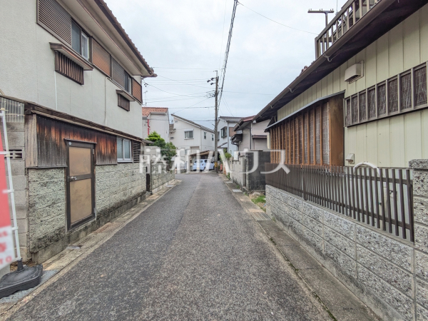 接道状況および現場風景 【春日井市大手田酉町3丁目】 接道状況および現場風景 【春日井市大手田酉町3丁目】