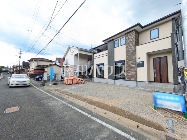 接道状況および現場風景 【糟屋郡志免町志免1丁目】 接道状況および現場風景 【糟屋郡志免町志免1丁目】