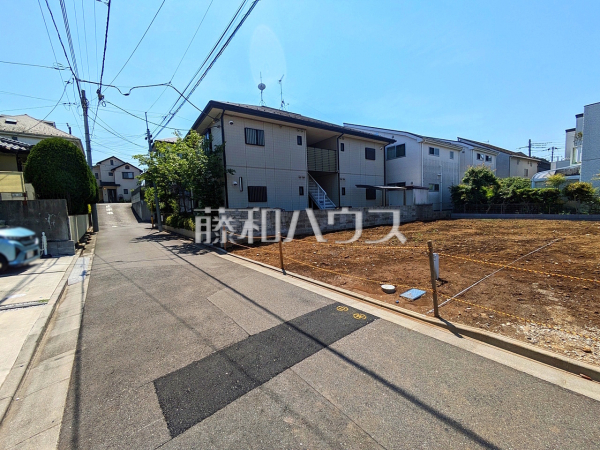 接道状況および現場風景 【小平市花小金井5丁目】 接道状況および現場風景 【小平市花小金井5丁目】