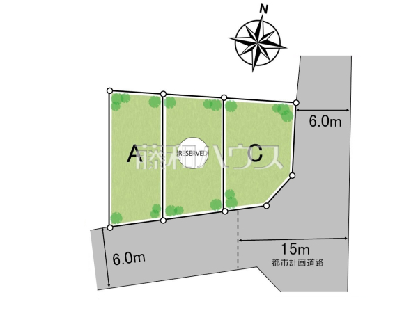 全体区画図 【板橋区小豆沢4丁目】 全体区画図 【板橋区小豆沢4丁目】