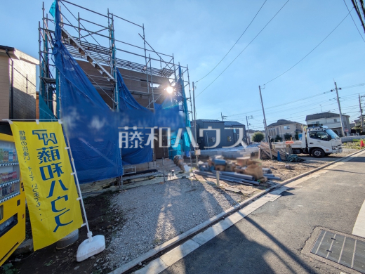 接道状況および現場風景 【府中市押立町5丁目】