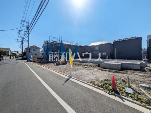 接道状況および現場風景 【府中市押立町5丁目】