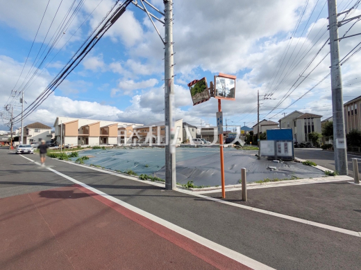 接道状況および現場風景 【府中市押立町5丁目】