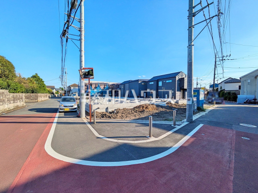 接道状況および現場風景 【府中市押立町5丁目】