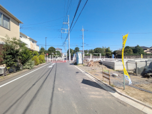 接道状況および現場風景