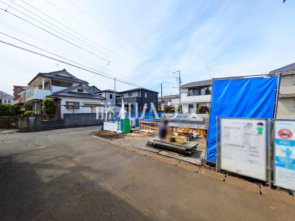 接道状況および現場風景 【日野市大坂上2丁目】 接道状況および現場風景 【日野市大坂上2丁目】