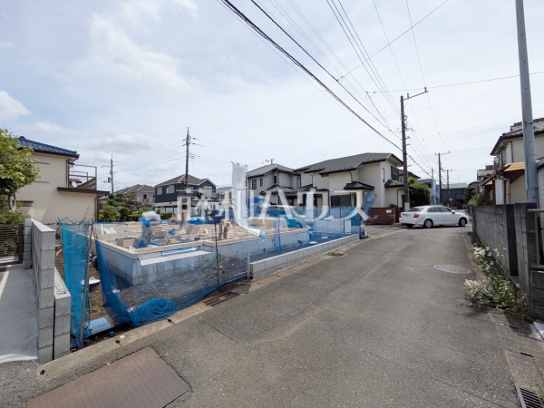 接道状況および現場風景 【日野市大坂上2丁目】 接道状況および現場風景 【日野市大坂上2丁目】
