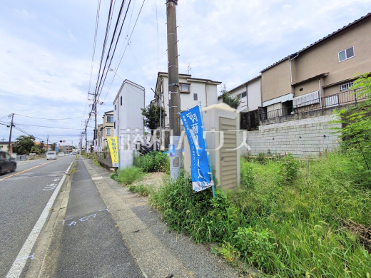 接道状況および現場風景 【日野市三沢3丁目】