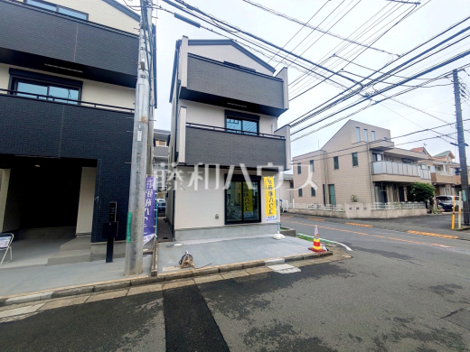 G号棟 接道状況および現場風景 【府中市西府町3丁目】