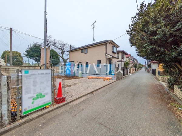 接道状況および現場風景 【小平市仲町】 接道状況および現場風景 【小平市仲町】