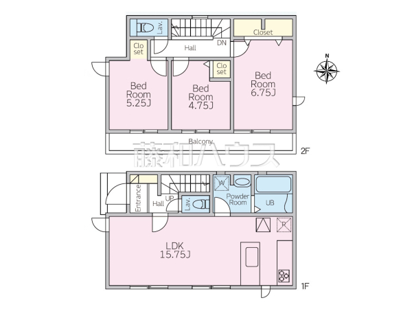 間取図 【小平市仲町】 間取図 【小平市仲町】