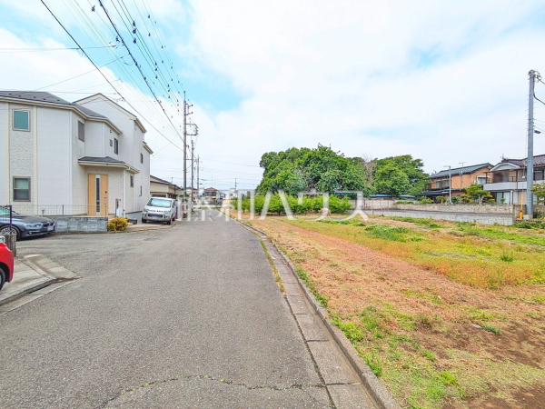 接道状況および現場風景 【昭島市上川原町1丁目】 接道状況および現場風景 【昭島市上川原町1丁目】