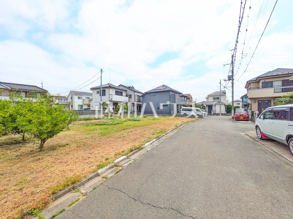 接道状況および現場風景 【昭島市上川原町1丁目】 接道状況および現場風景 【昭島市上川原町1丁目】