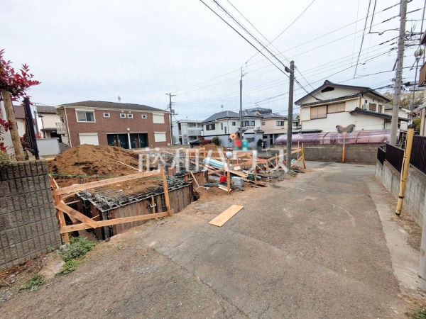 接道状況および現場風景 【西東京市東町4丁目】 接道状況および現場風景 【西東京市東町4丁目】