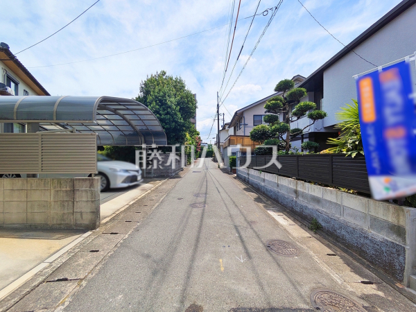 接道状況および現場風景 【福岡市博多区南本町1丁目】 接道状況および現場風景 【福岡市博多区南本町1丁目】