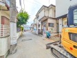 接道状況および現場風景 【板橋区赤塚新町1丁目】 接道状況および現場風景 【板橋区赤塚新町1丁目】