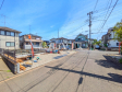 接道状況および現場風景 【武蔵村山市残堀5丁目】 接道状況および現場風景 【武蔵村山市残堀5丁目】