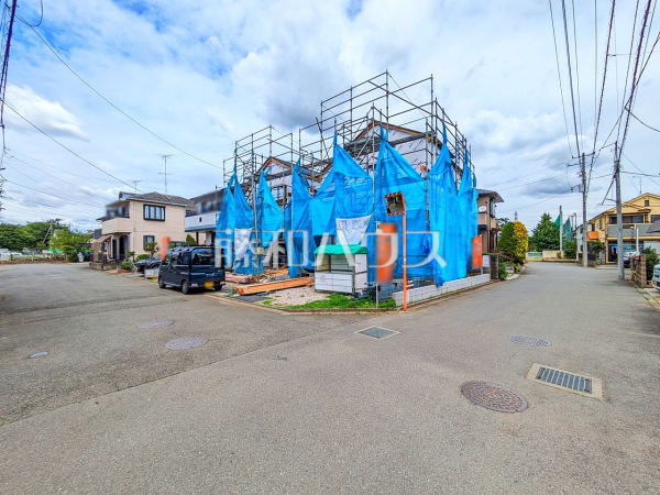 接道状況および現場風景 【武蔵村山市残堀5丁目】 接道状況および現場風景 【武蔵村山市残堀5丁目】