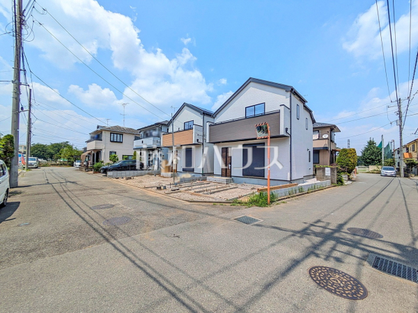 接道状況および現場風景 【武蔵村山市残堀5丁目】 接道状況および現場風景 【武蔵村山市残堀5丁目】