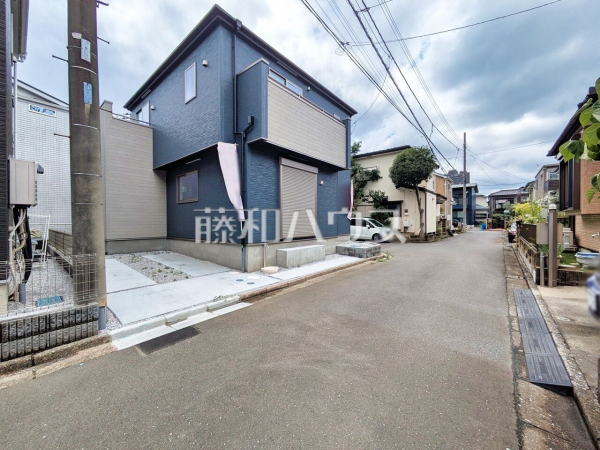接道状況および現場風景 【所沢市上新井4丁目】 接道状況および現場風景 【所沢市上新井4丁目】