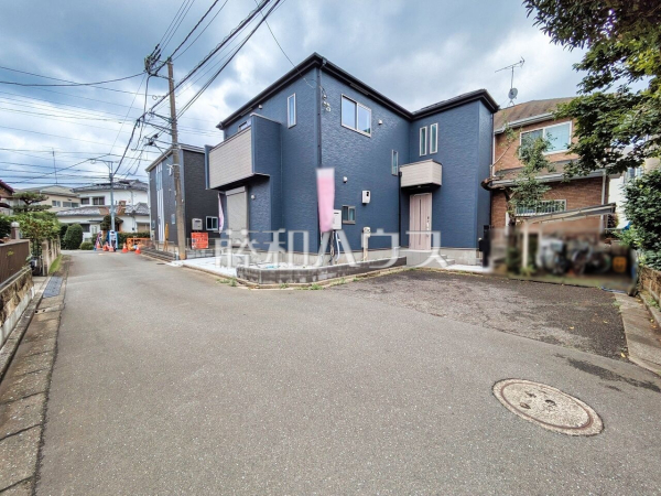 接道状況および現場風景 【所沢市上新井4丁目】 接道状況および現場風景 【所沢市上新井4丁目】