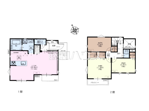 間取図 【西東京市向台町6丁目】 間取図 【西東京市向台町6丁目】