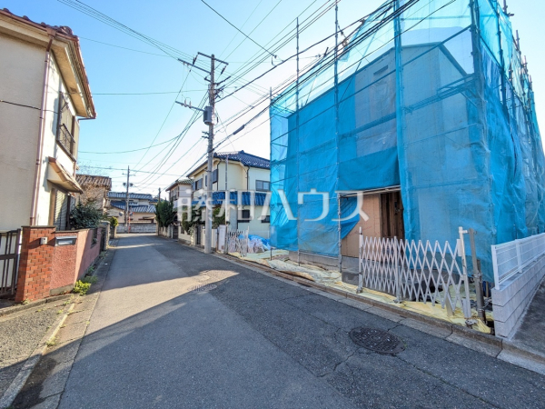 接道状況および現場風景 【西東京市向台町6丁目】 接道状況および現場風景 【西東京市向台町6丁目】